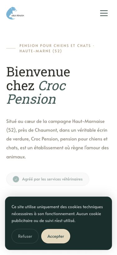 Maquette mobile — Croc Pension